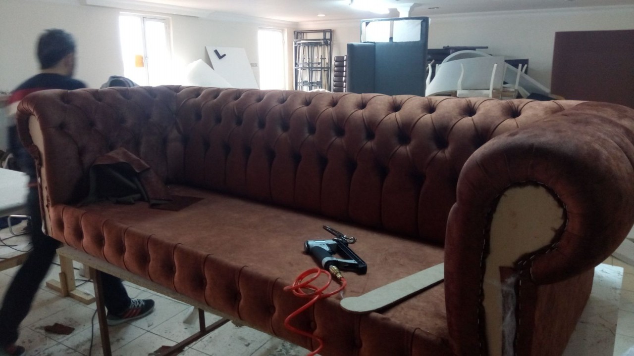 Chesterfield sofa - Upholstery