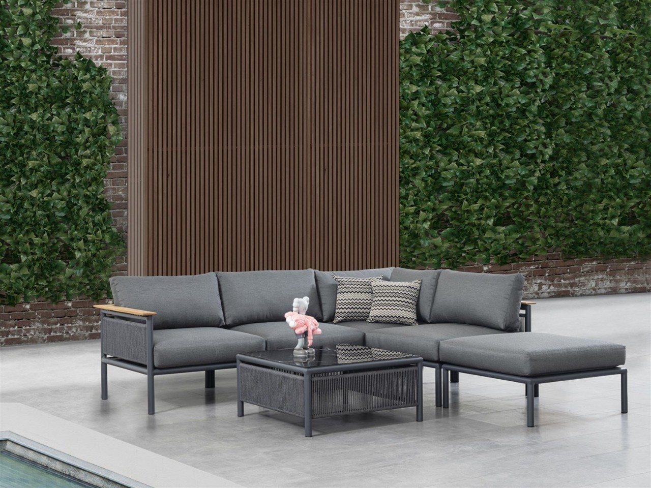 corner outdoor sofa set