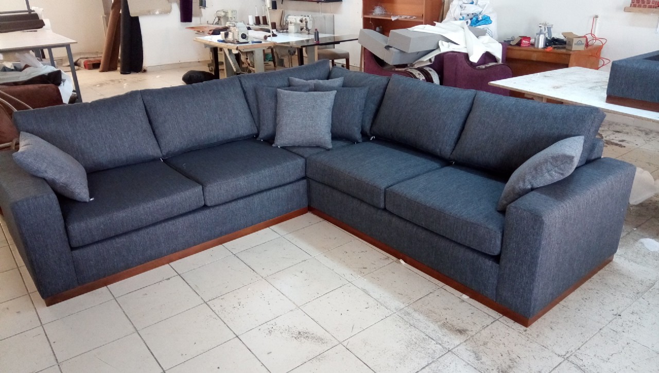 Custom-Made Corner Sofa