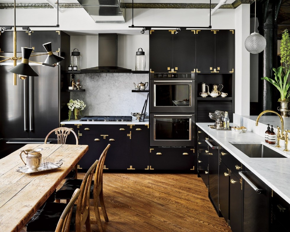 Kodu: 13322 - Black Kitchen Designs: Bold And Sophisticated Choices