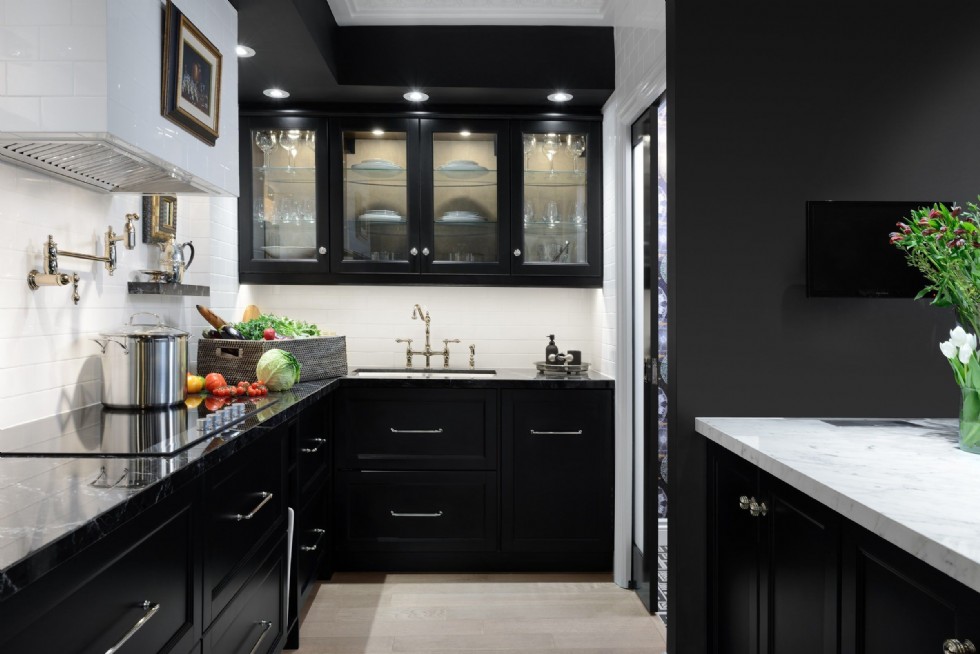 Kodu: 13325 - Black Kitchen Designs: Bold And Sophisticated Choices