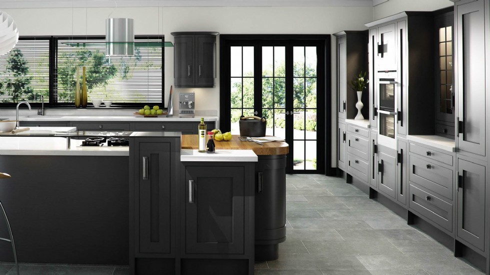 Kodu: 13327 - Black Kitchen Designs: Bold And Sophisticated Choices