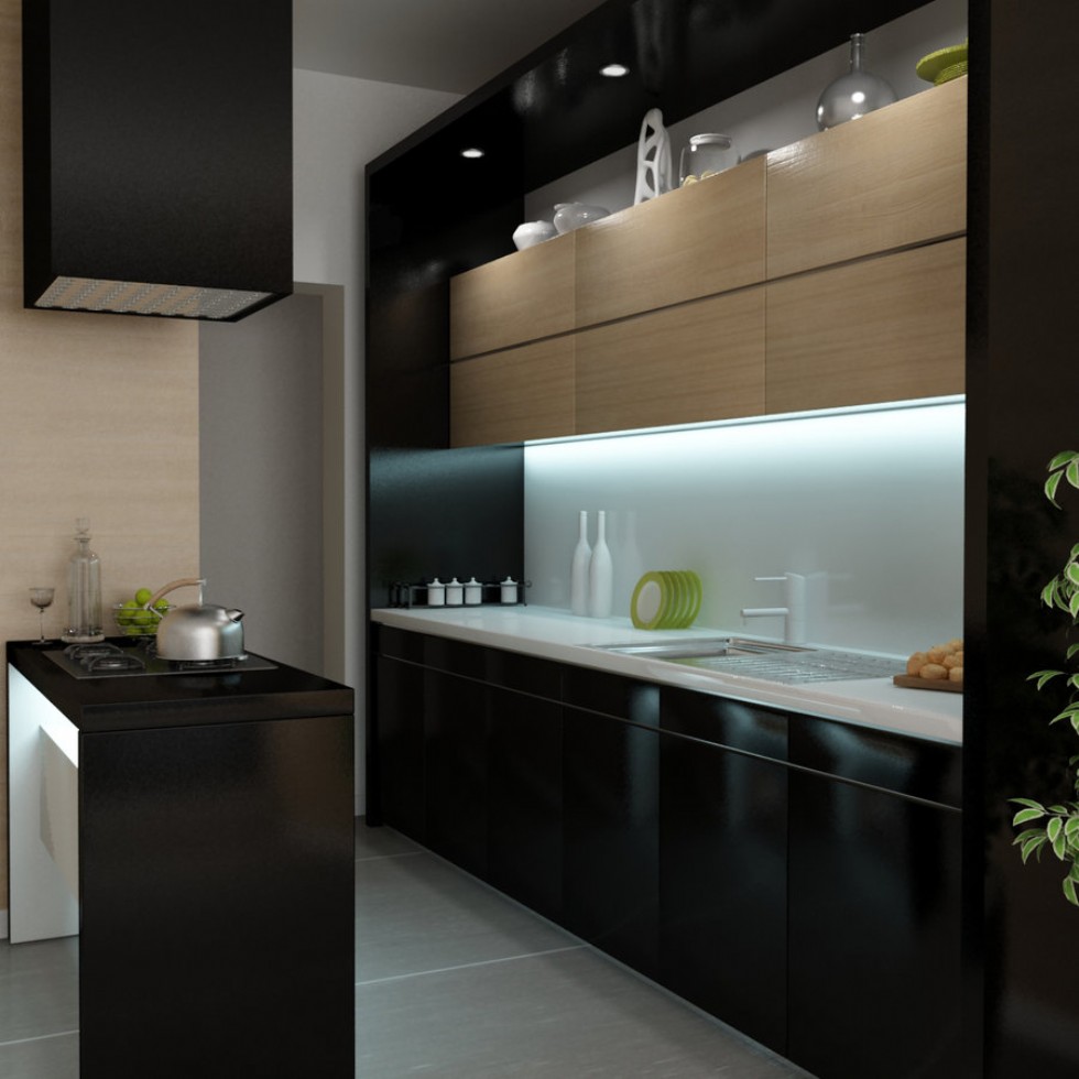 Kodu: 13340 - Black Kitchen Designs: Bold And Sophisticated Choices