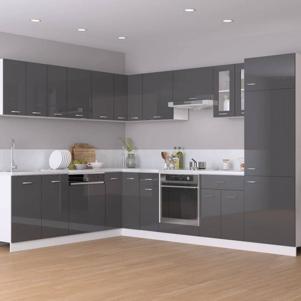 Kodu: 13345 - Gray Kitchens: A Perfect Blend Of Modern And Classic Styles