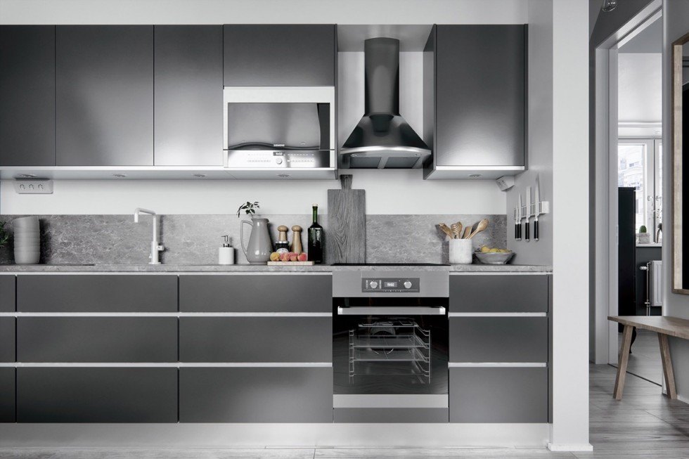 Kodu: 13350 - Gray Kitchens: A Perfect Blend Of Modern And Classic Styles