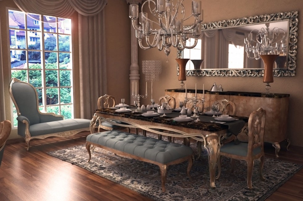 Kodu: 13577 - Handcrafted Dining Room Sets – Unique & Stylish Designs