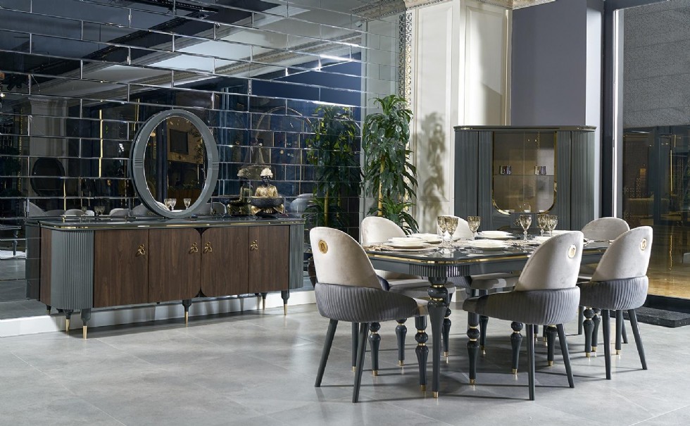 Kodu: 13580 - Handcrafted Dining Room Sets – Unique & Stylish Designs