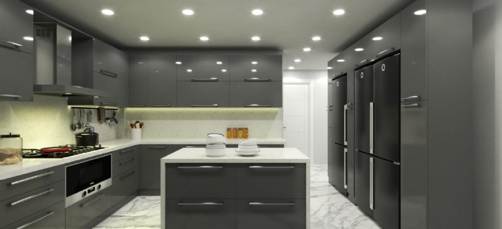 Kodu: 13272 - Large Kitchen Inspirations: Elegant And Spacious Layouts