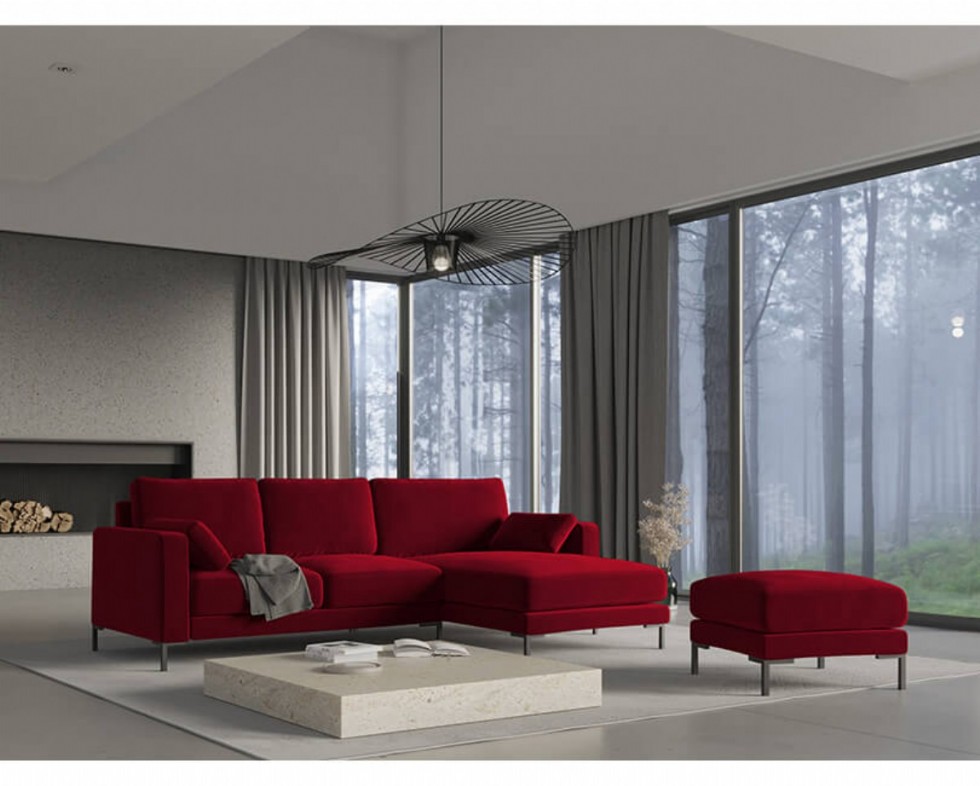 Kodu: 13703 - Modern Red Sofa Designs: Stylish & Custom-made Options