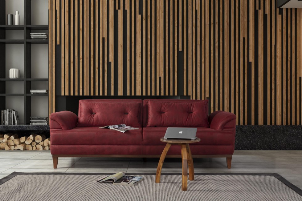 Kodu: 13707 - Modern Red Sofa Designs: Stylish & Custom-made Options