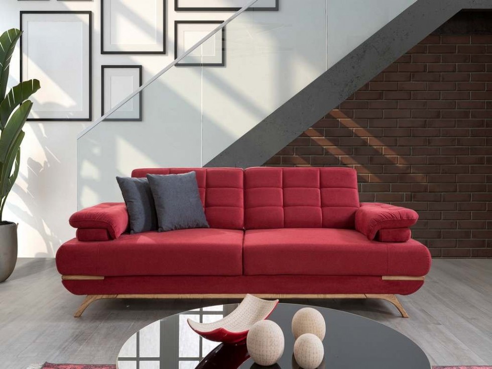 Kodu: 13708 - Modern Red Sofa Designs: Stylish & Custom-made Options