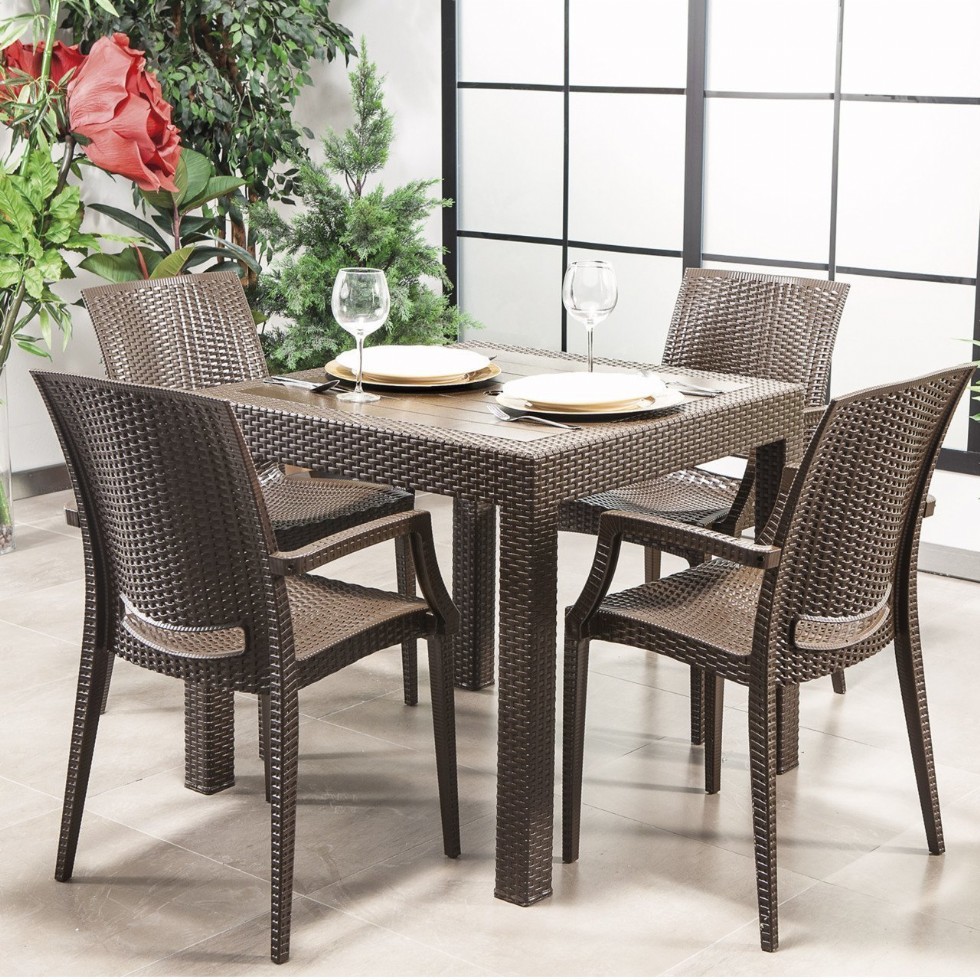 Kodu: 13419 - Rattan Dining Sets: Stylish And Durable Options For Your Patio