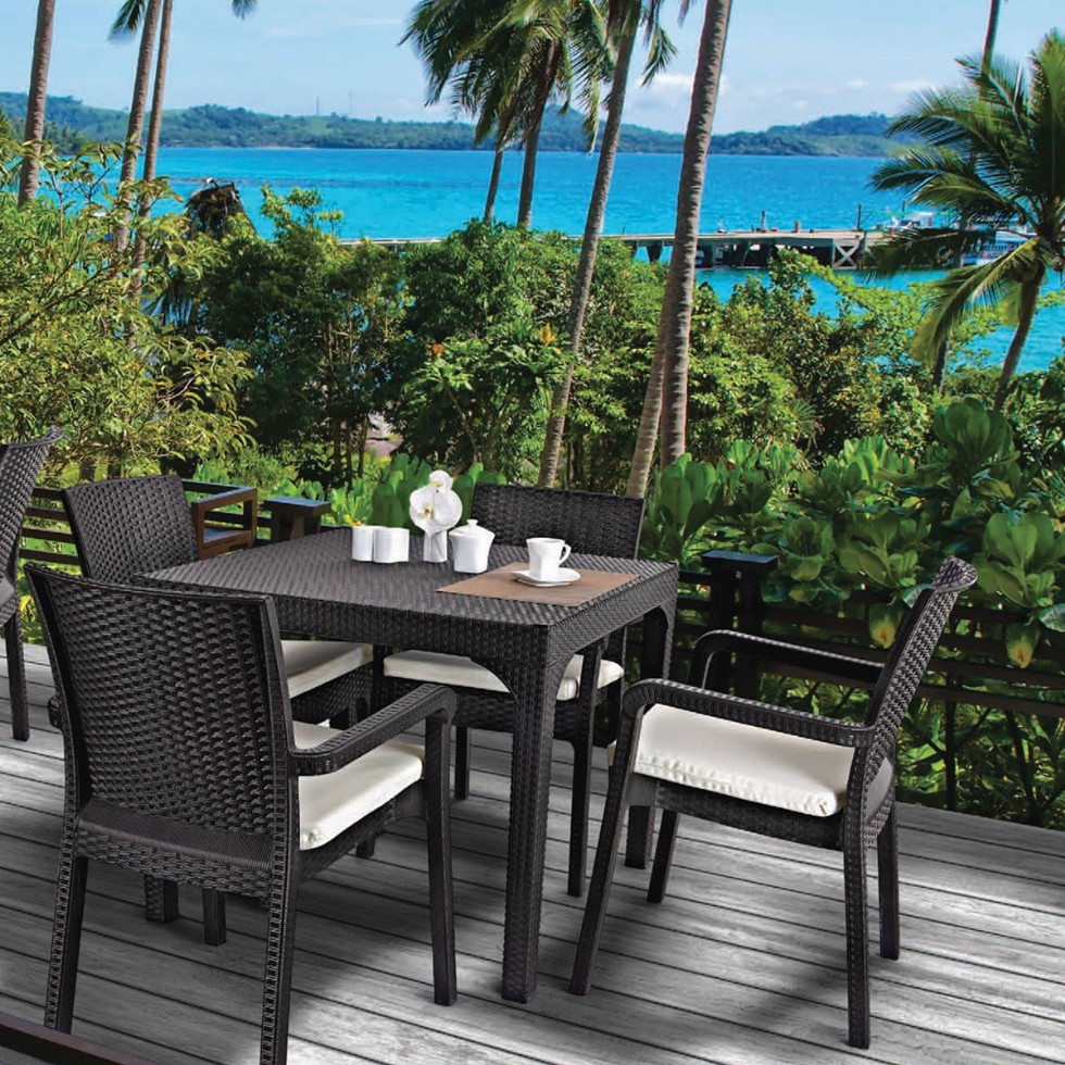 Kodu: 13422 - Rattan Dining Sets: Stylish And Durable Options For Your Patio