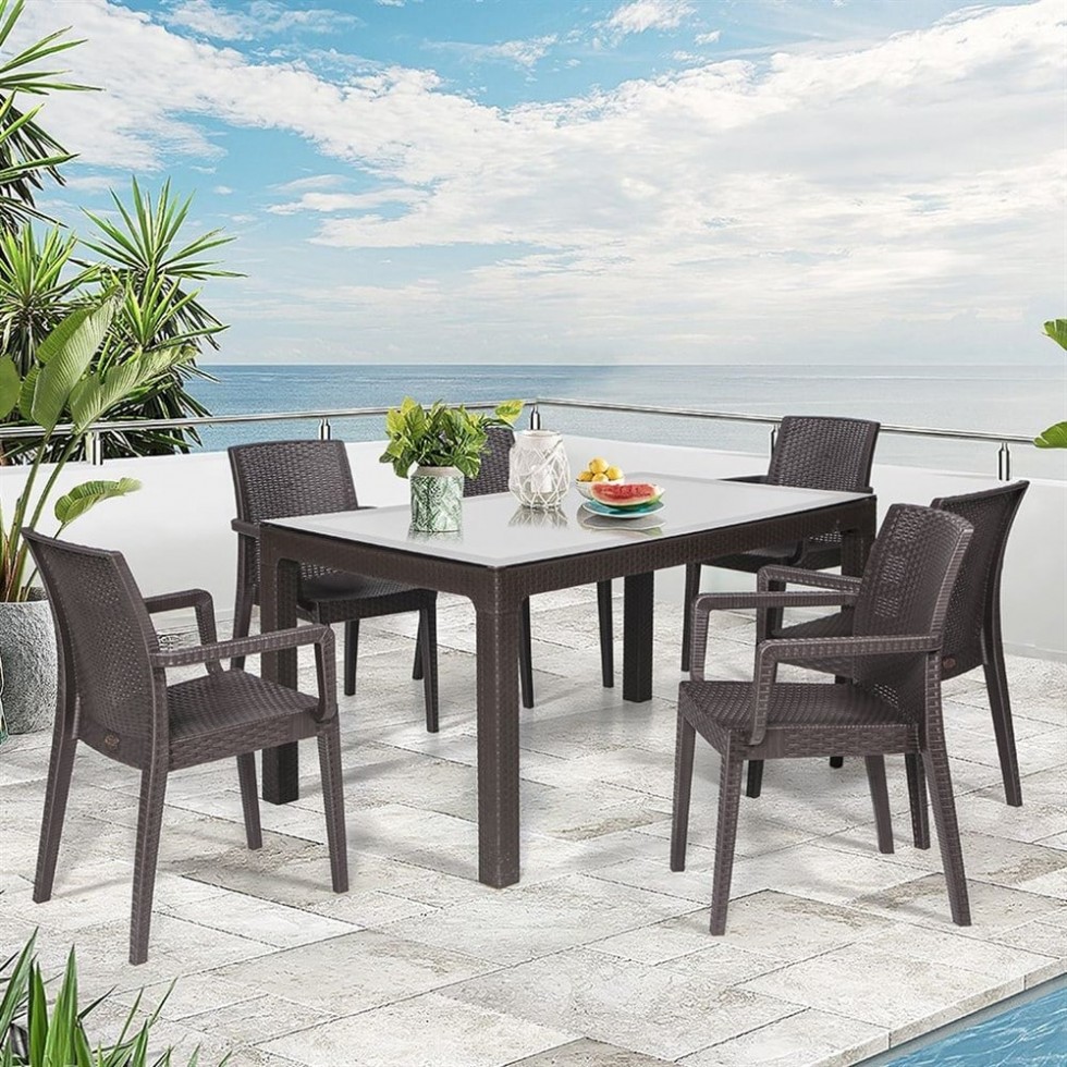 Kodu: 13430 - Rattan Dining Sets: Stylish And Durable Options For Your Patio