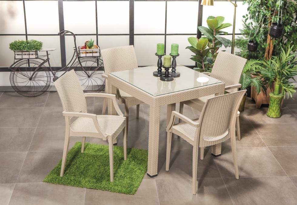 Kodu: 13432 - Rattan Dining Sets: Stylish And Durable Options For Your Patio