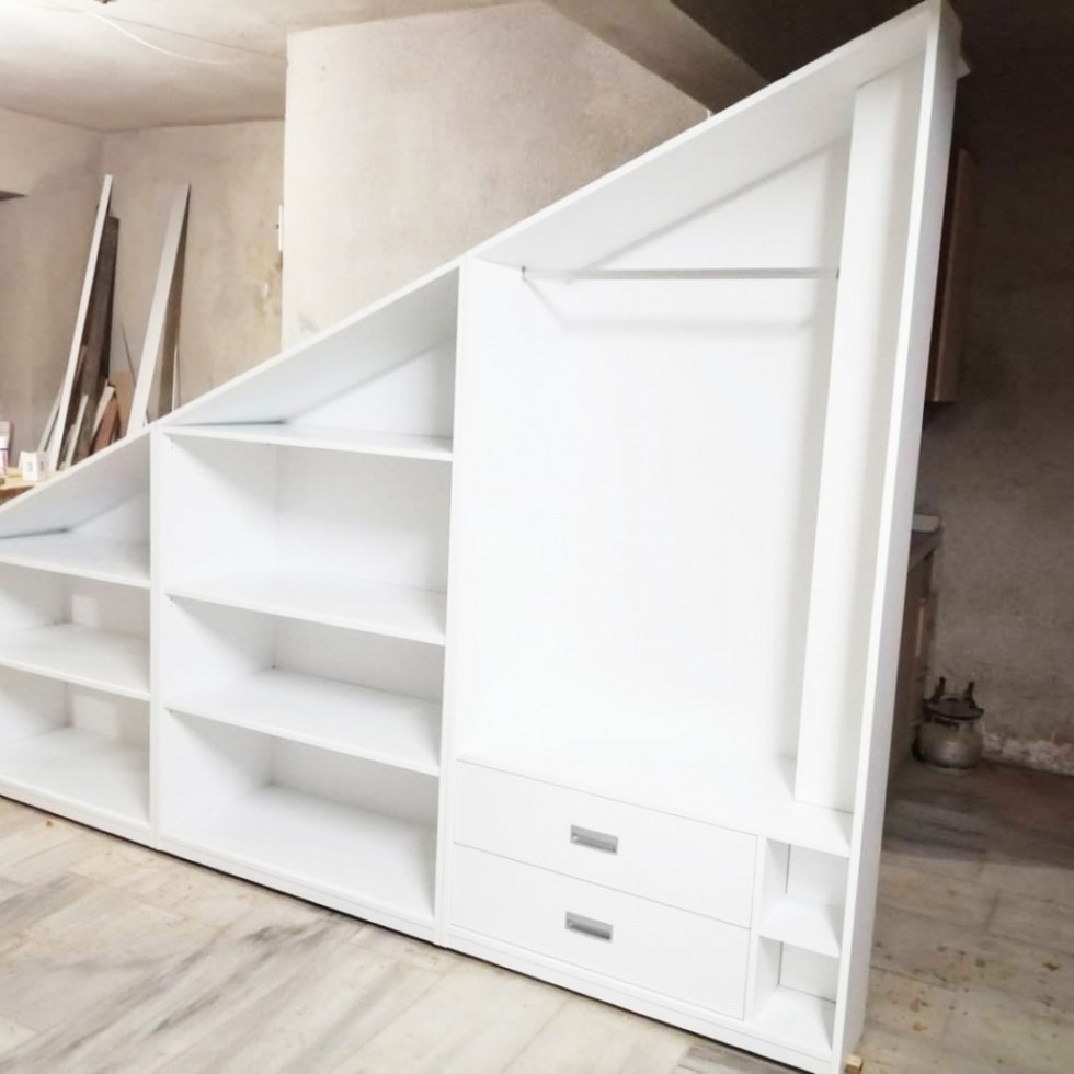 Kodu: 13640 - Smart Storage Solutions: Modern Cupboards Under Stairs