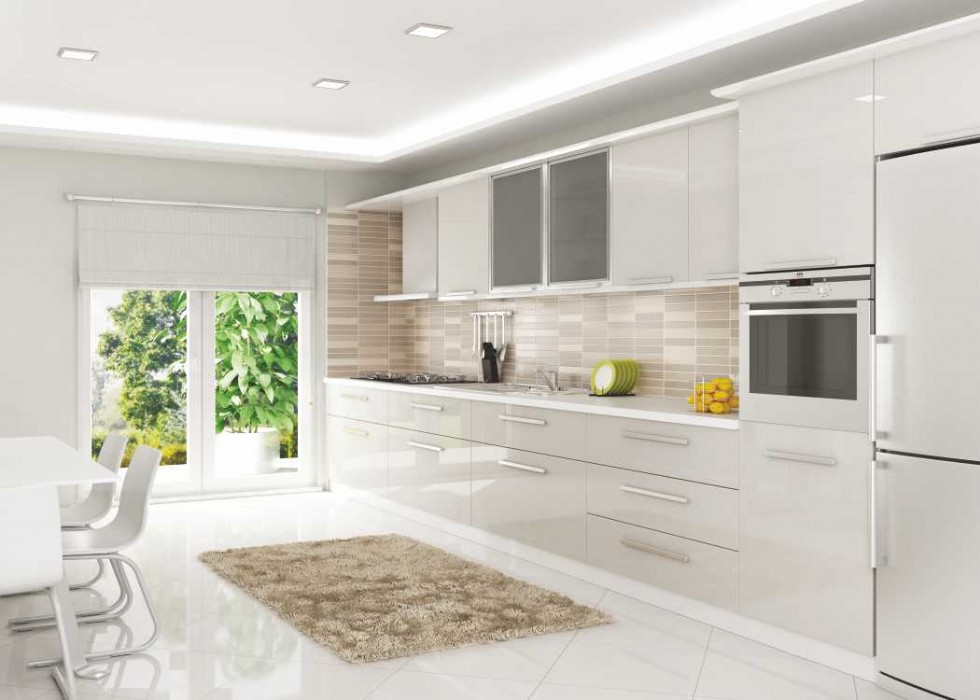 Kodu: 13297 - White Kitchens: Timeless Elegance For A Bright Look