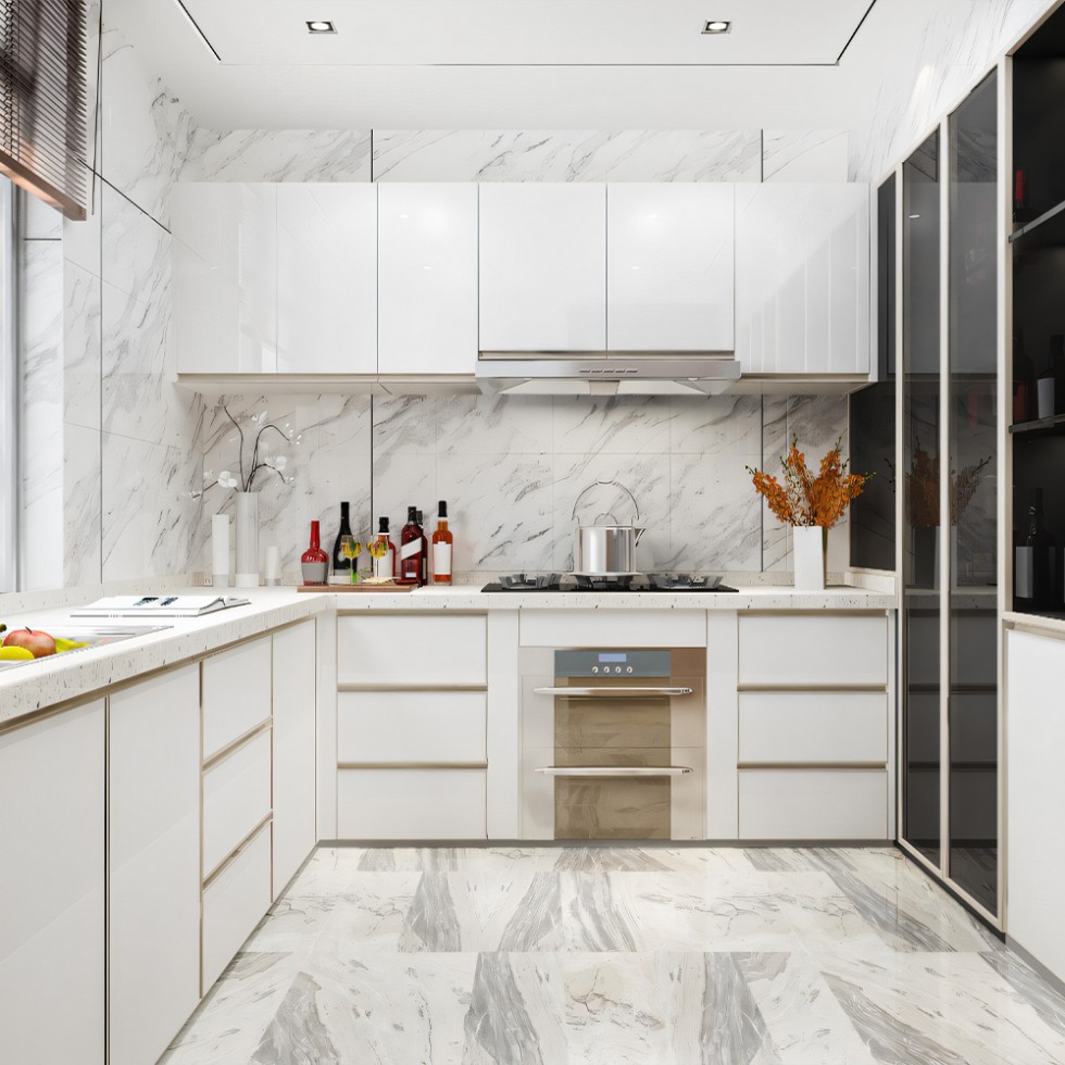 Kodu: 13303 - White Kitchens: Timeless Elegance For A Bright Look