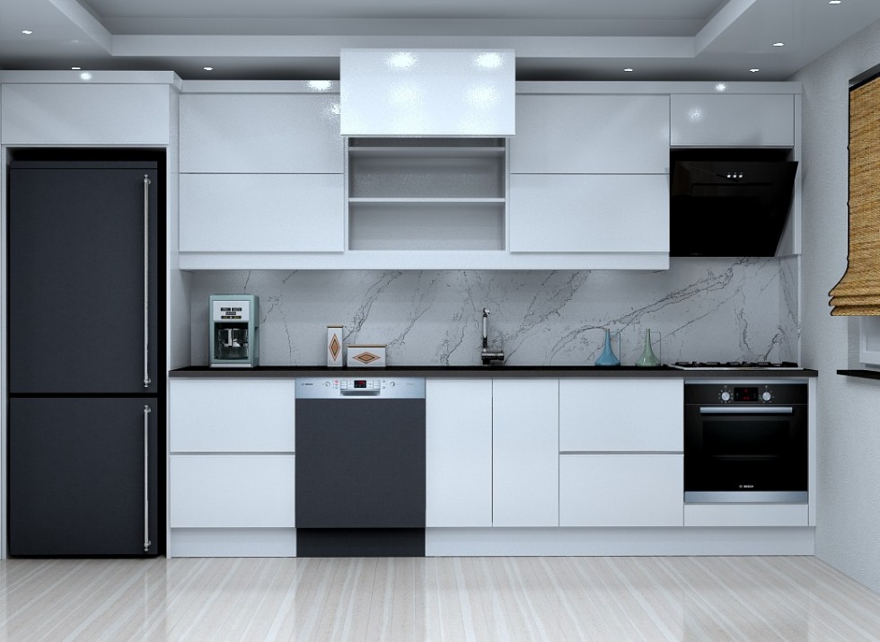 Kodu: 13313 - White Kitchens: Timeless Elegance For A Bright Look