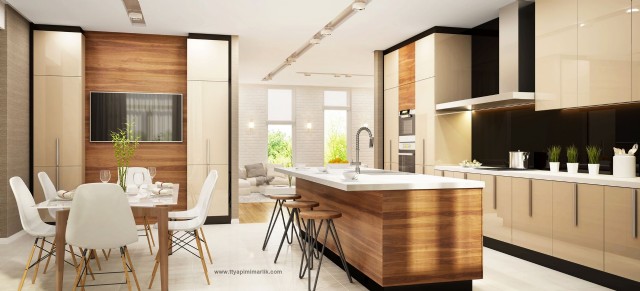 Large Kitchen Inspirations: Elegant And Spacious Layouts