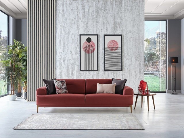 Modern Red Sofa Designs: Stylish & Custom-made Options