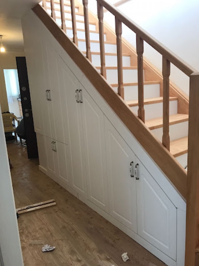 Smart Storage Solutions: Modern Cupboards Under Stairs