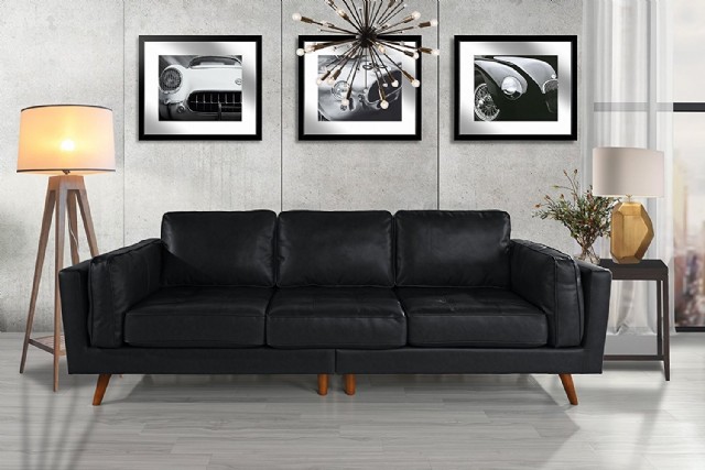 Stylish And Modern Black Sofa Designs For Elegant Interiors